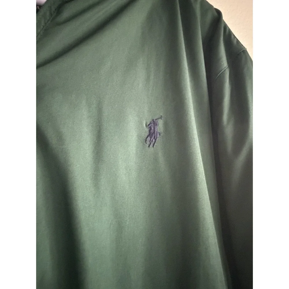 Lauren Ralph Lauren Women's Insulated Jacket Size Large Green Coat Lightweight